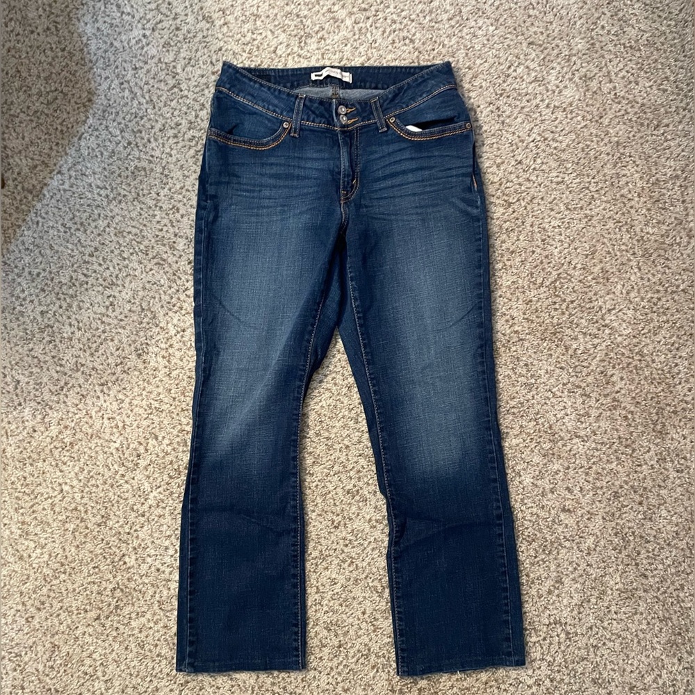 LEVIS HEMMED JEANS